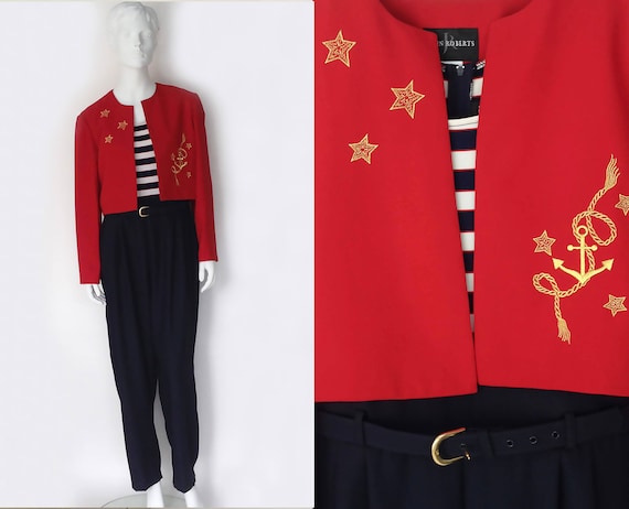 jumpsuit with bolero jacket