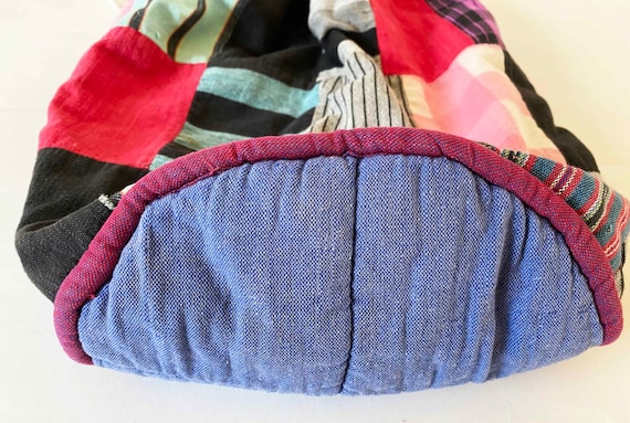 The Bohemian Backpacker Patchwork Backpack Vintag… - image 3