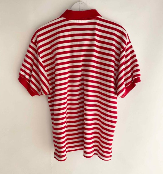 The British Sailor Vintage 90s Striped PoloTop Na… - image 7
