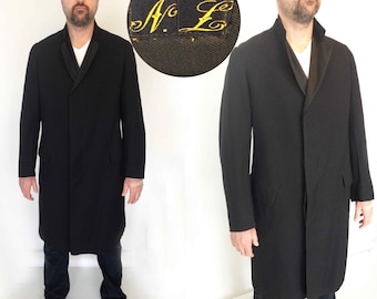 Vintage Gallery Olive Green Oversized Trench Coat Made in Korea