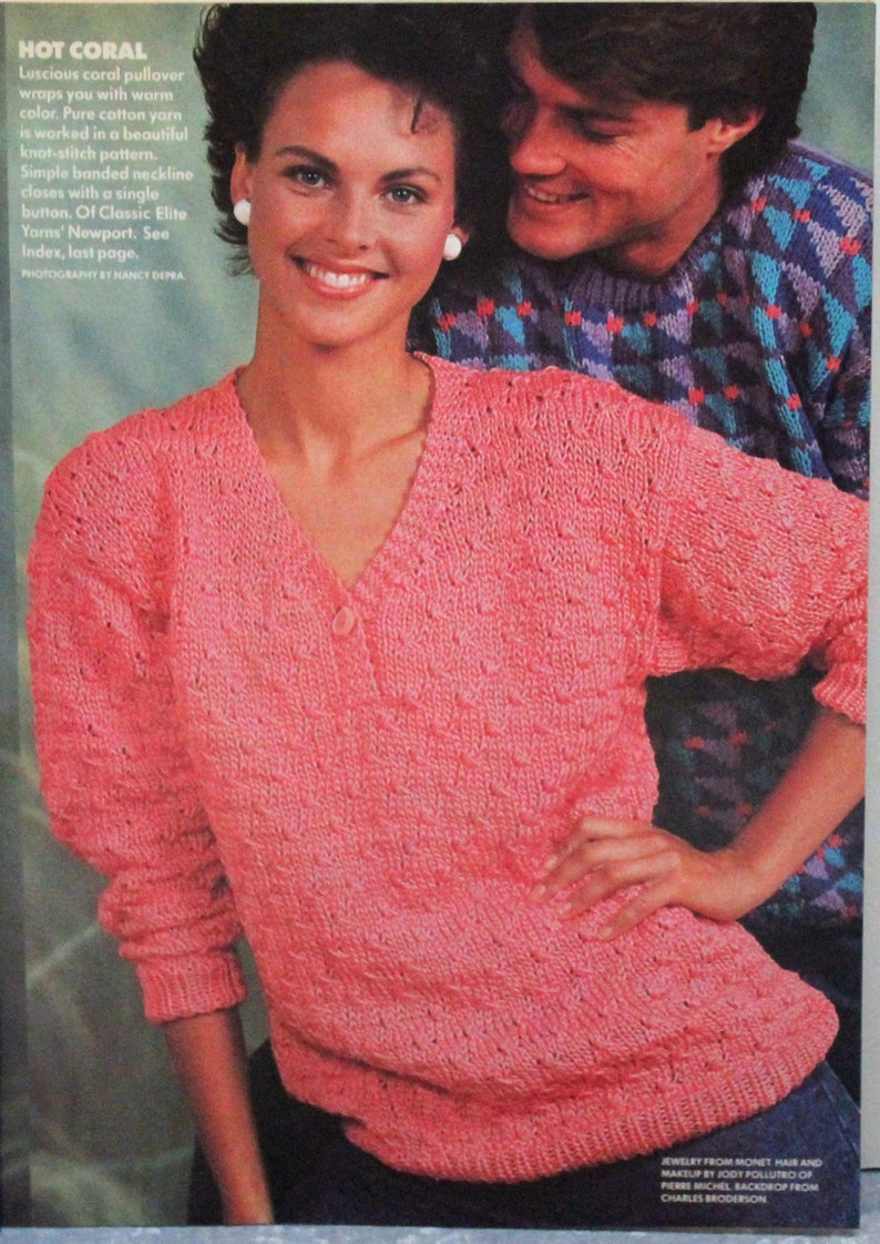 McCall/'s Needlework /& Crafts Magazine April 1987 CR0132