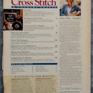 Better Homes and Gardens Cross Stitch & Country Crafts Magazine May,June 1994