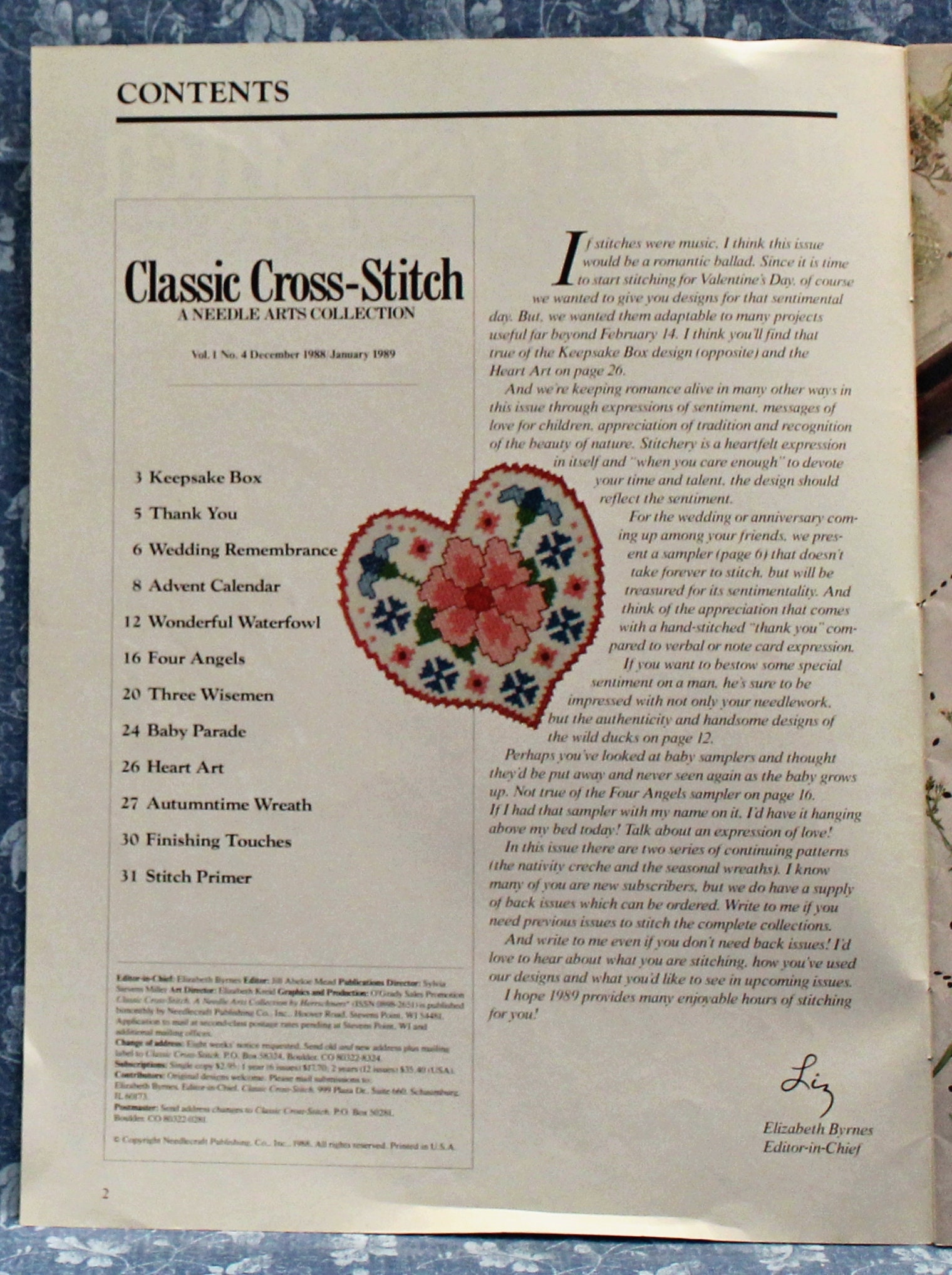 Classic Cross Stitch A Needle Arts Collection by Herrschners Etsy