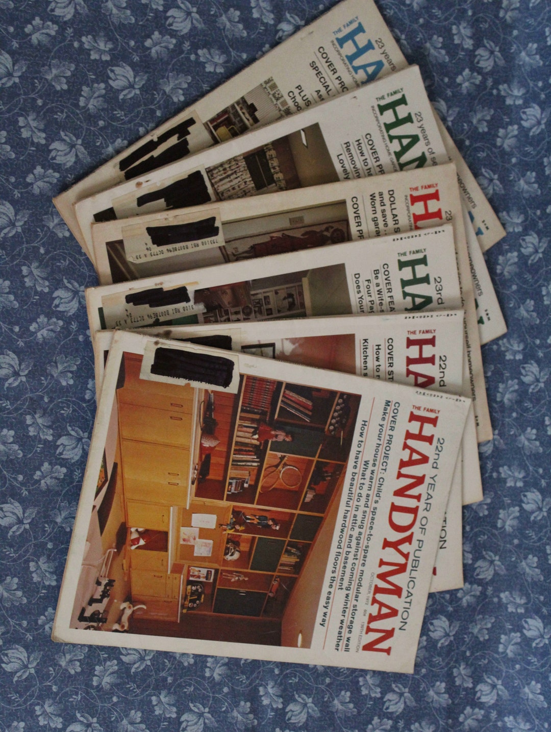Handyman Magazines 6 Issue Set 19721973 Etsy