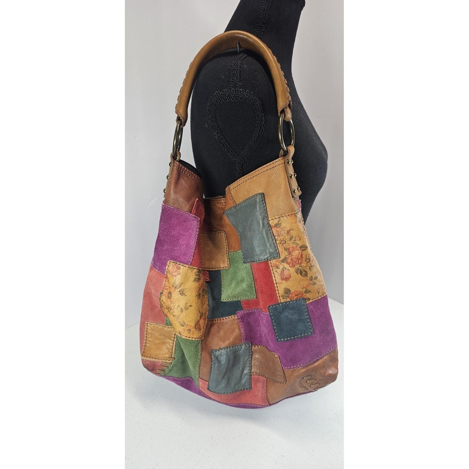Lucky Brand Patchwork Purse - Etsy display picture 1