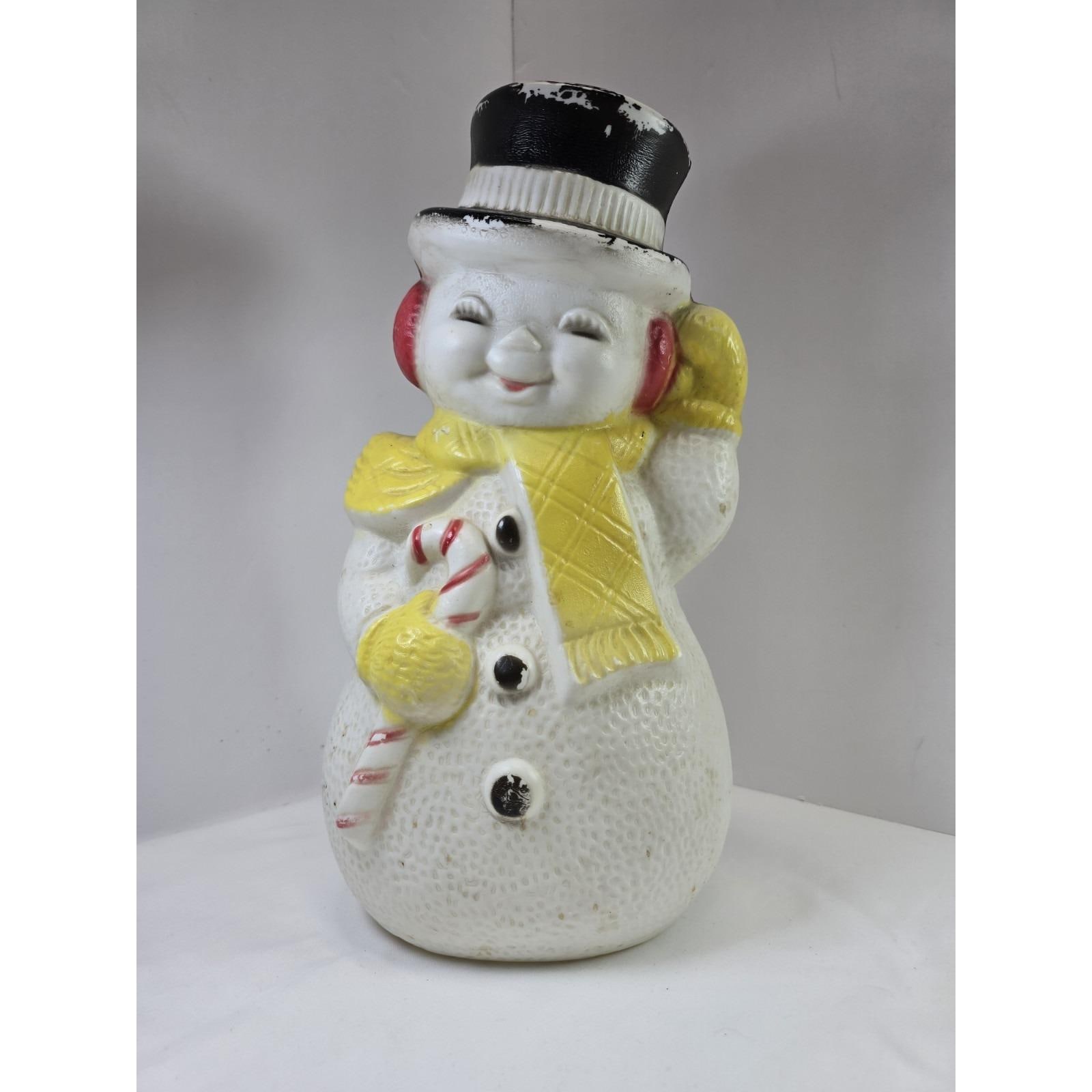 Vintage Empire Blow Mold Snowman - Etsy