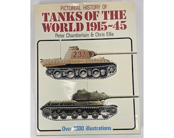 Pictorial History Tanks World 1915-45 Chamberlain Ellis HC Stackpole WWII