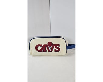 Neceser vintage promocional de la NBA de los Cleveland Cavaliers Schick, años 90, Y2K