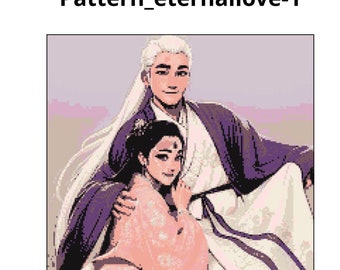 Eternal Love Inspired Cross Stitch Pattern  - Chinese Drama