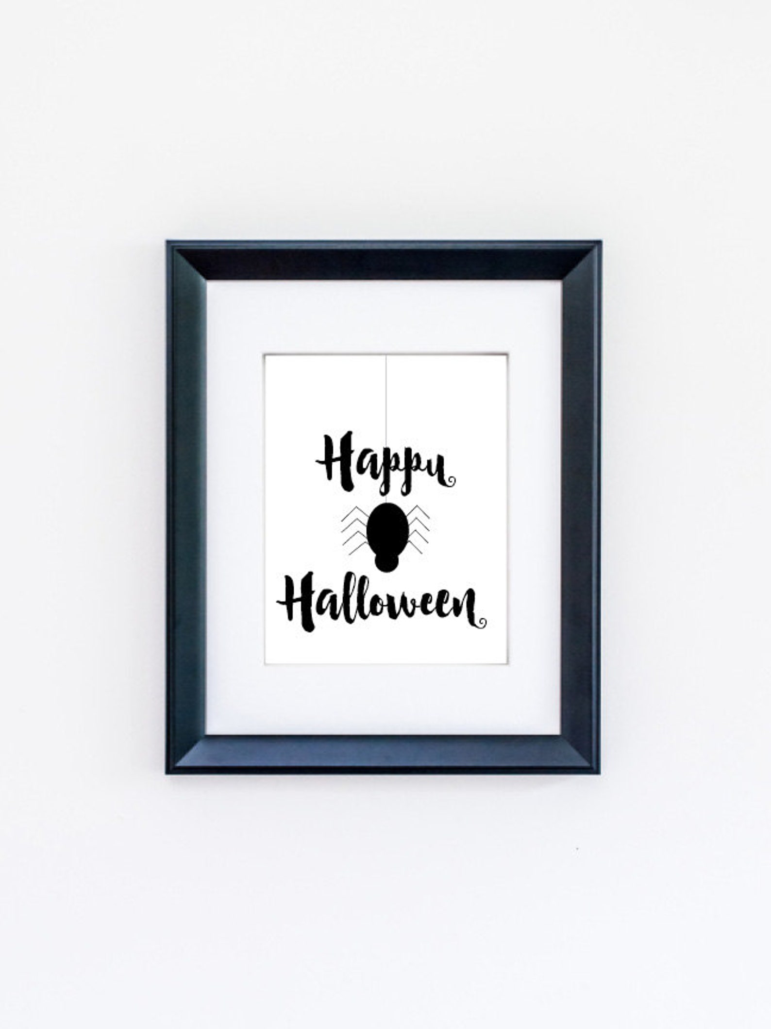 Happy Halloween Print-8x10-Halloween Decor-Halloween | Etsy