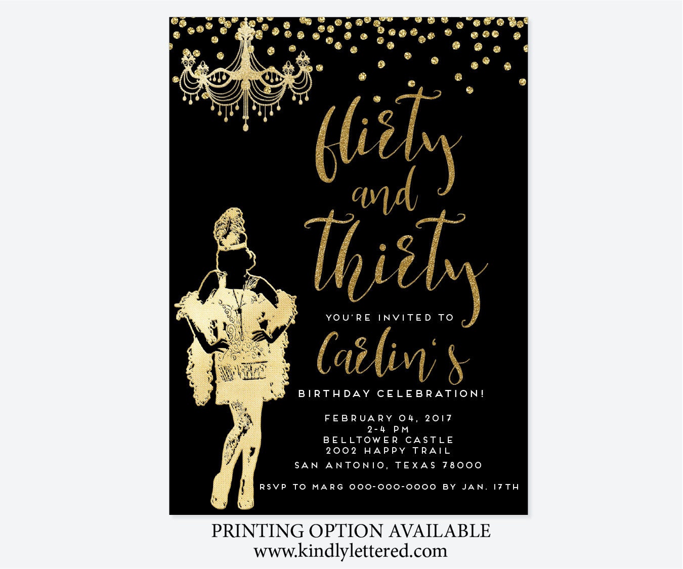 Roaring Twenties Invitations 9