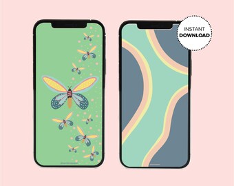 Phone Wallpaper- iphone Wallpaper- Lock Screen-Butterfly Wallpaper-Digital Download-Butterfly Screen Saver-Phone Wallpaper-Phone Background