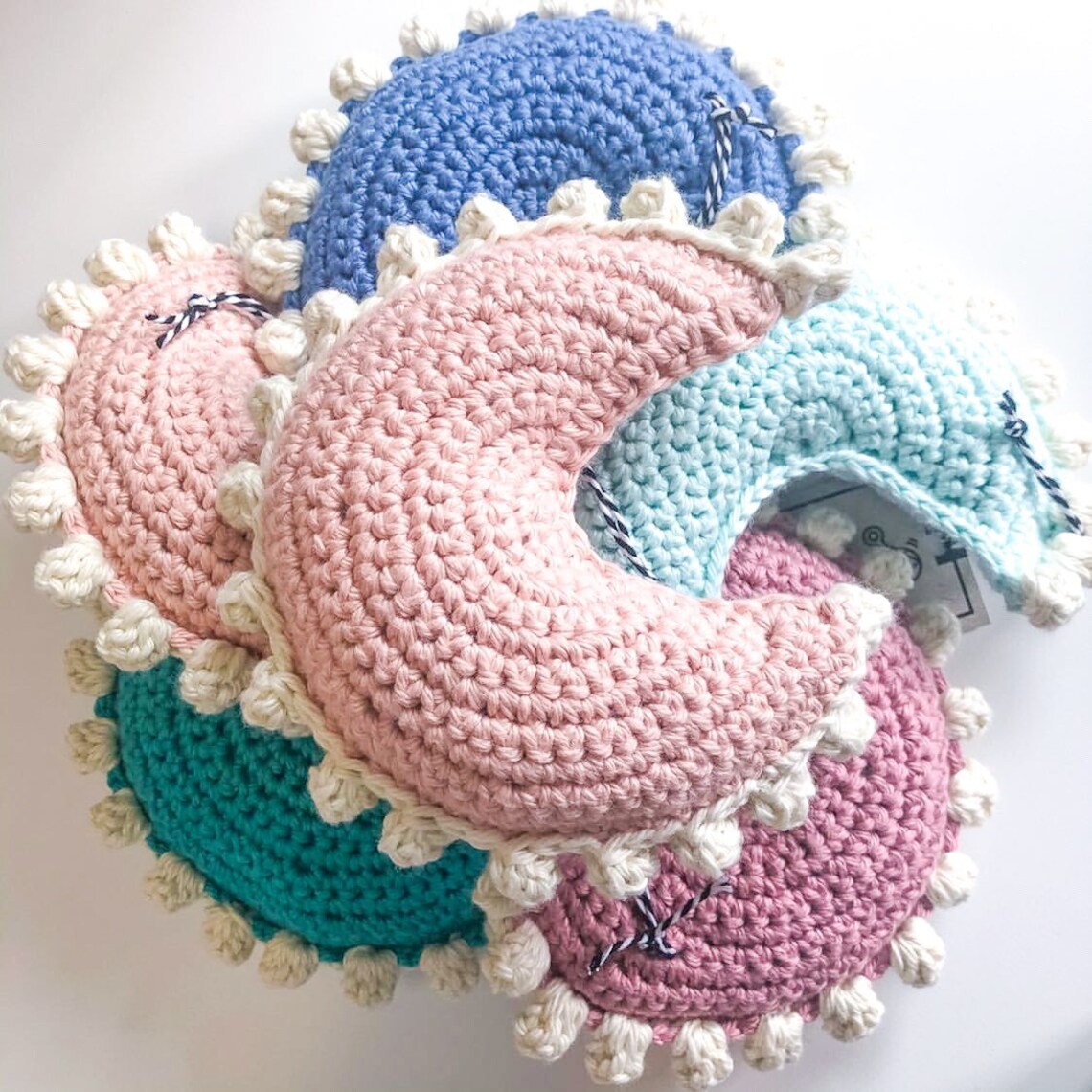 Boho Celestial Moon Rattle, Baby Rattle, Baby Shower Gift, Stocking ...