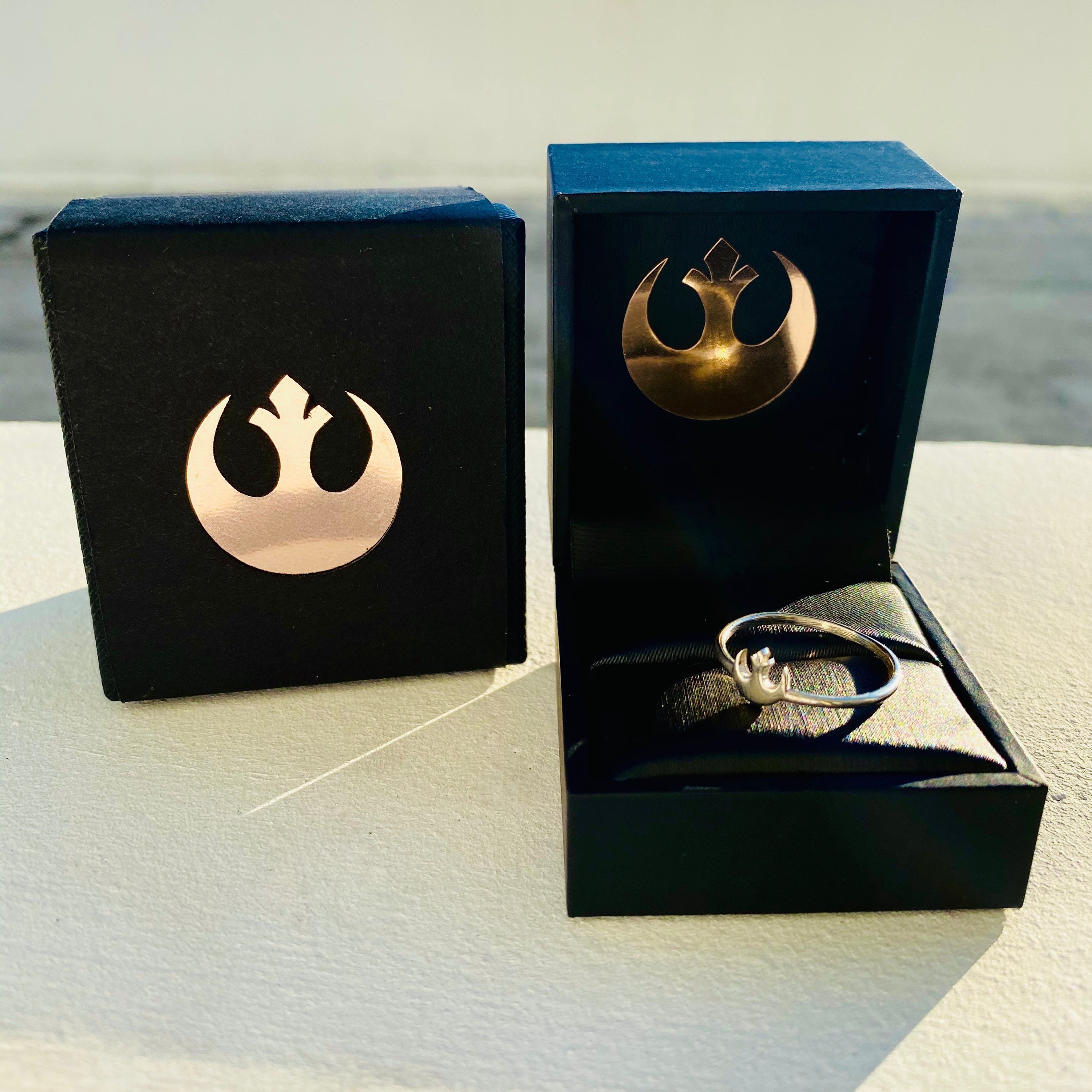 Alianza Rebelde de Star War Anillo de Resistencia Etsy Espa a