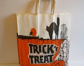 Halloween, Halloween Lot of 4 Vintage Paper Trick or Treat Bag