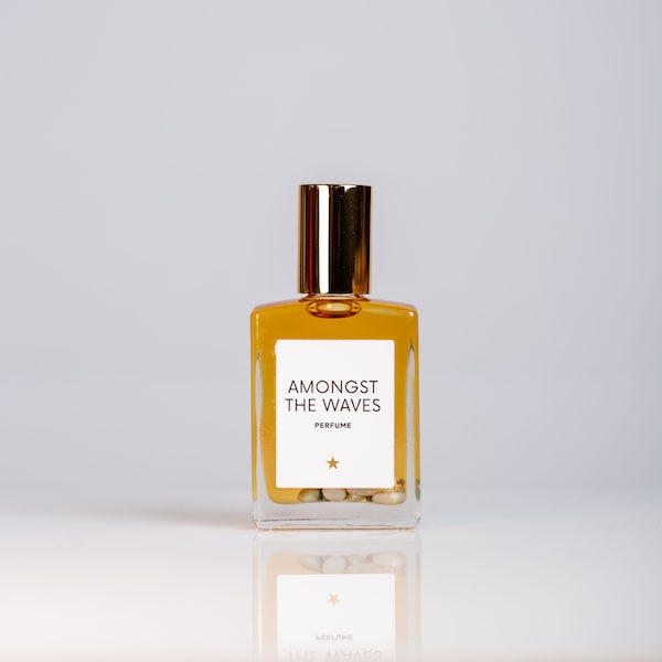 Amongst The Waves Perfume Oil, Beach Scent, Clean Perfume
