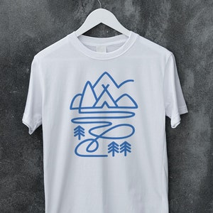 Men&#39;s t shirt. Men&#39;s graphic tee. White organic cotton t shirt. Gift for man