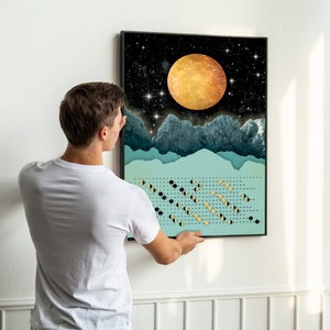 Moon Calendar 2024. Customized moon calendar for you. image 3