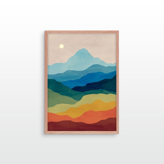 Good morning,  landscape fine art print.