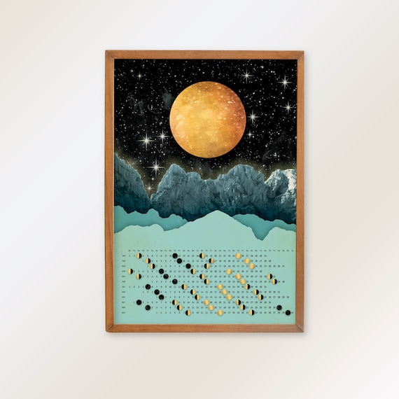 2026 Moon Calendar. Customized moon calendar for you.