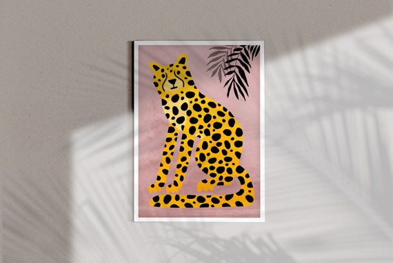 Wild animal print. Cheetah.