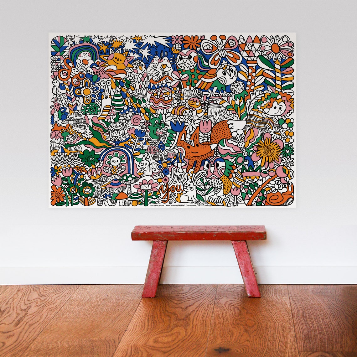 Big Size Colouring Page for Kids. - Etsy