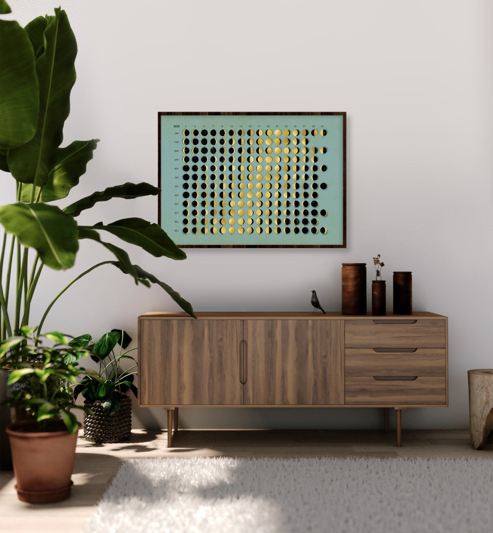 DURIDO: Sledite luninim menam v letu 2019