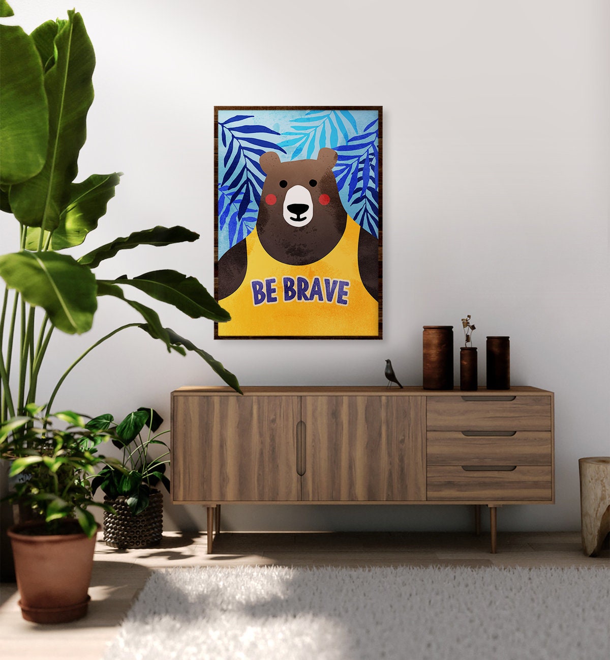 bubba bear Art Board Print for Sale by Bloom2030