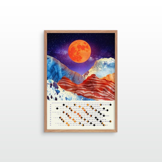 Moon Calendar 2026. Customized moon calendar for you.