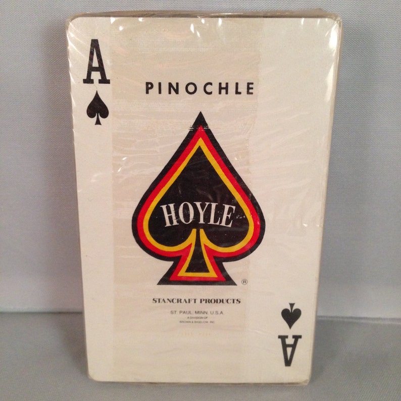 Vintage Hoyle Starcraft Playing Cards Pinochle Cards | Etsy