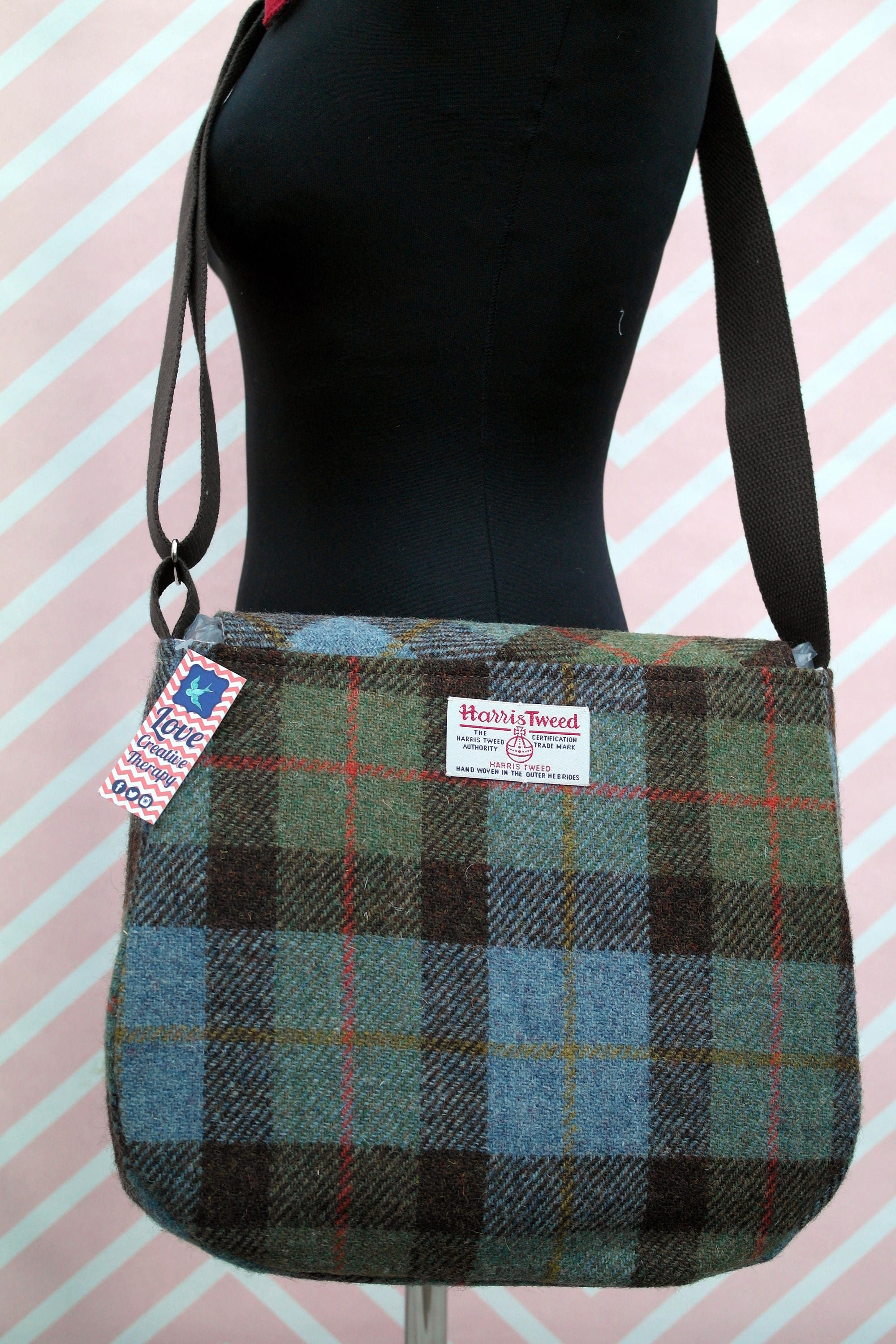 handmade tweed bags