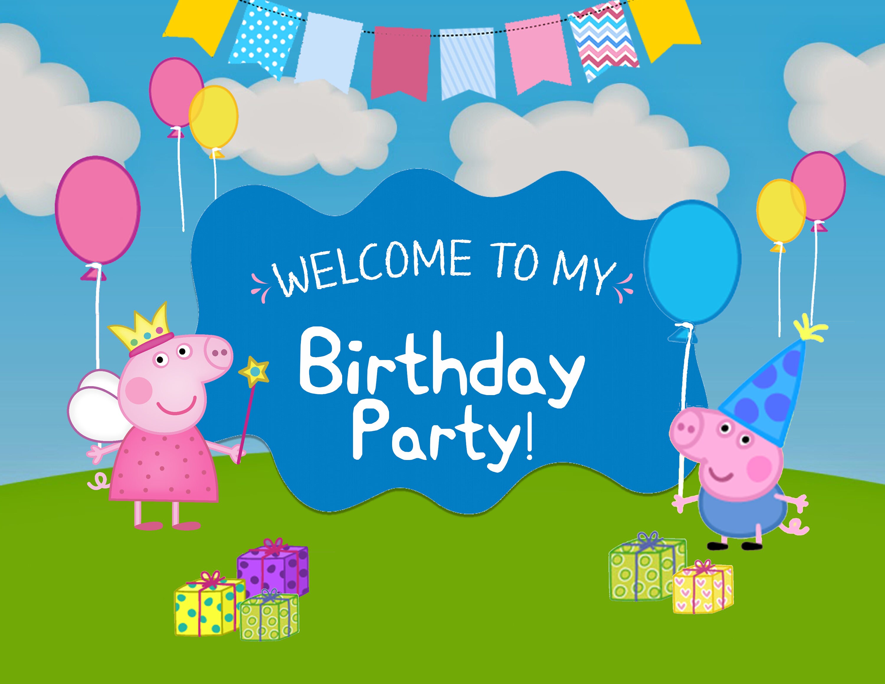 Printable Peppa Pig Birthday Lupon gov ph