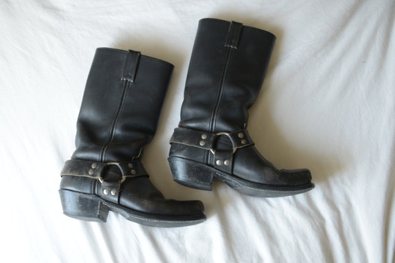 Vintage Motorcycle Boots