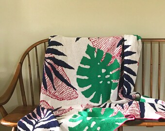 Palma Pattern Blanket, Cottagecore Blanket, Woven Throw, Cottagecore Decor, Sage Green, Custom Gift | adults, baby shower, room decor