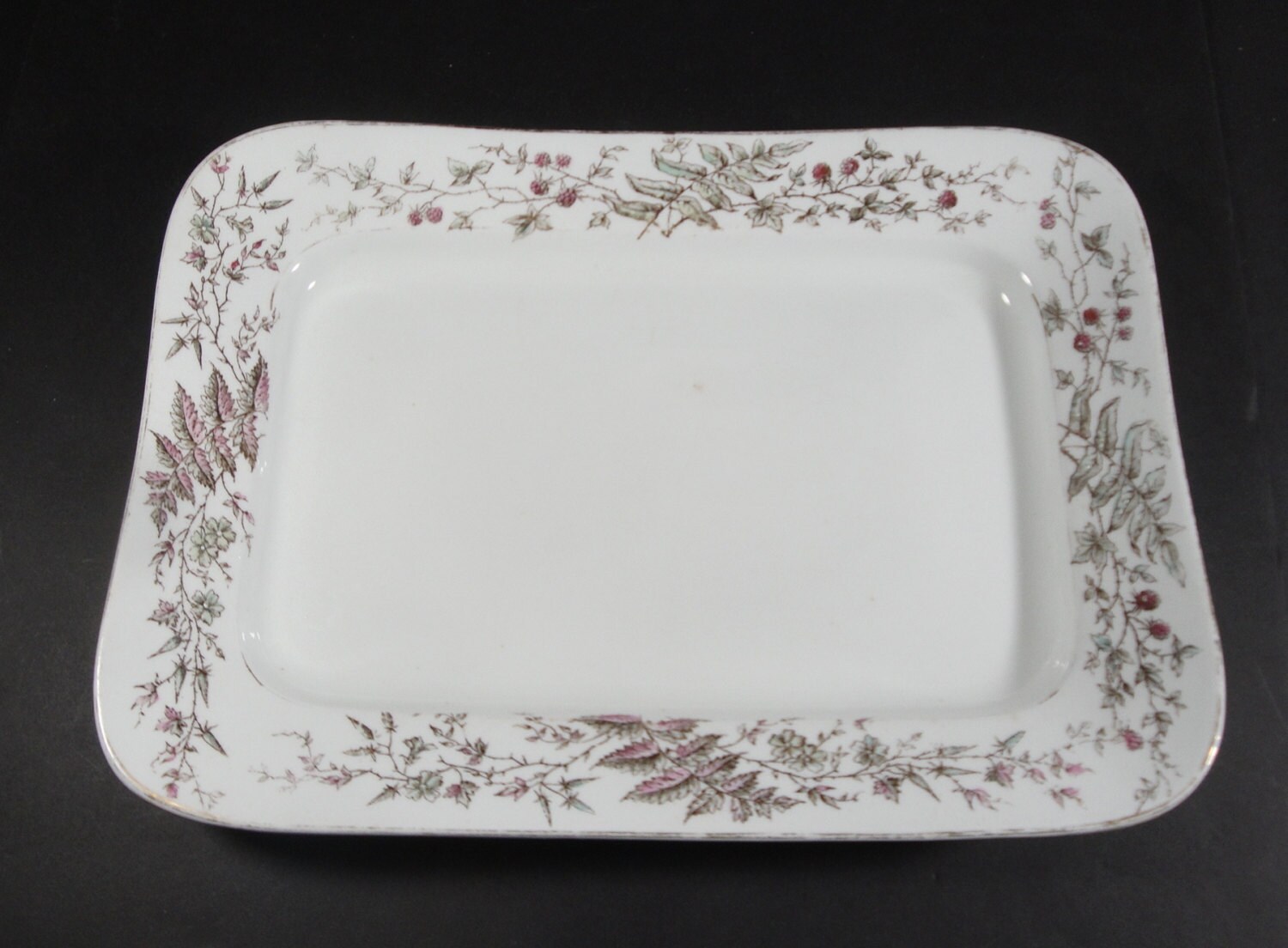 Vintage 1800s Maddock & Co Burslem England Raspberry Etsy