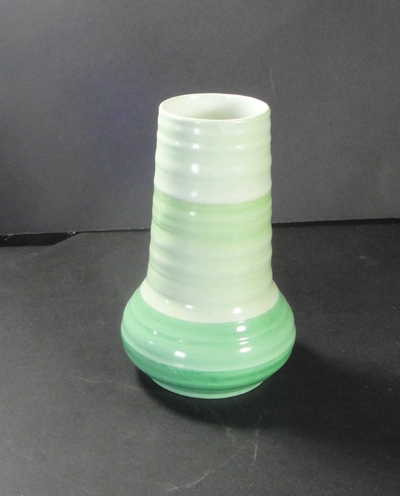 Vintage Shelley Pottery Art Deco Vase Etsy