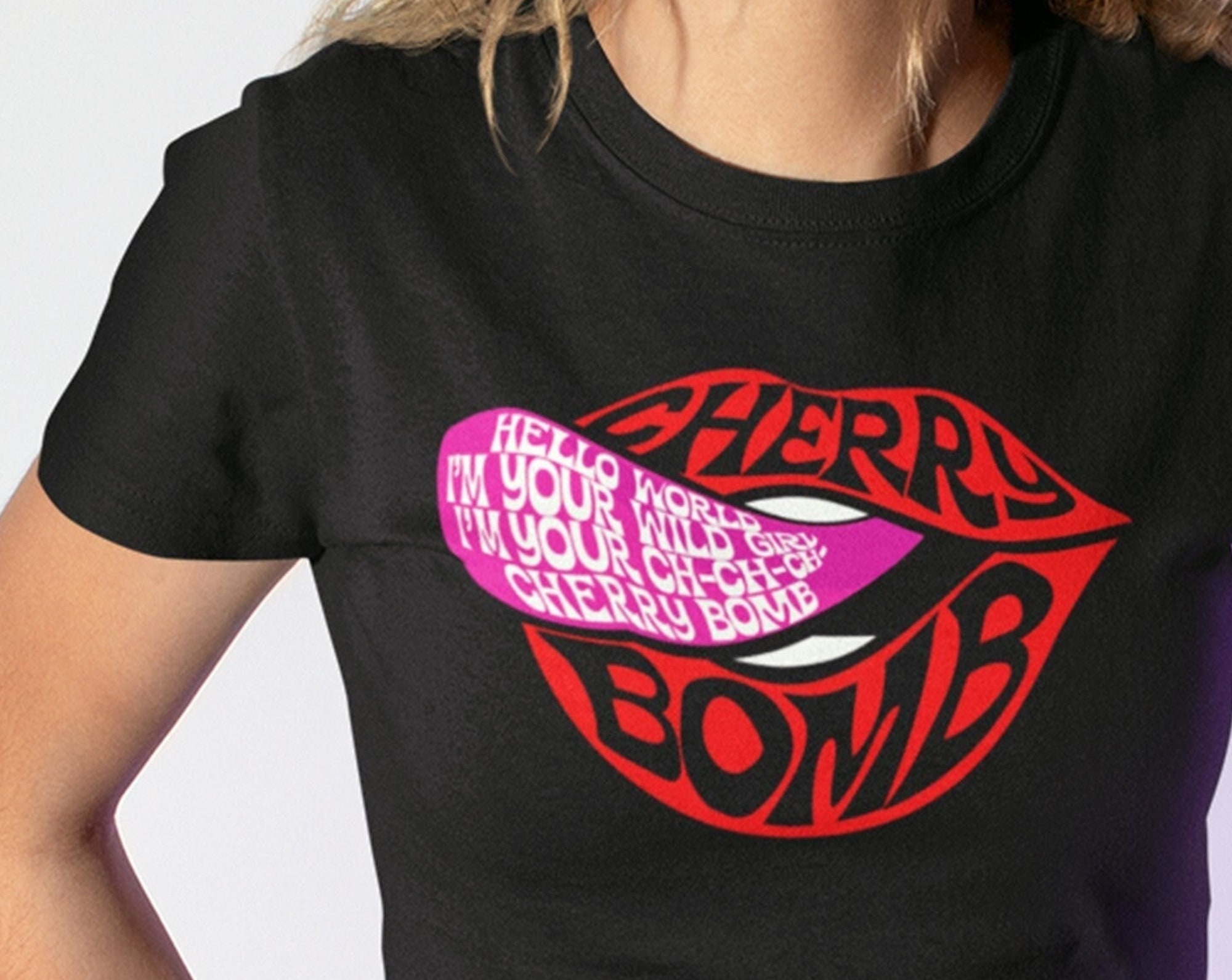 Discover Kirschbombe | T-Shirt | Joan Jett | Die Runaways | Moderne feministische