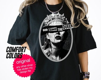 God save the queen, Swiftie Shirt, TS 11, Comfort Colors shirt