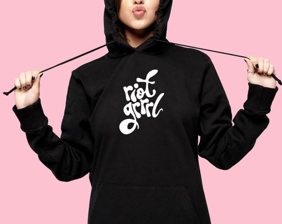 Riot Grrrl Kathleen Hanna Bikini Kill Shirt Grunge Hoodie Etsy UK