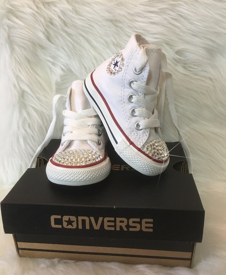 blinged out chuck taylors