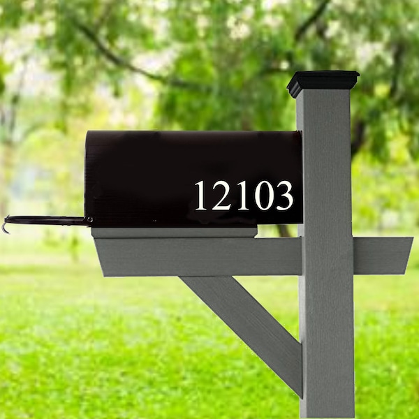 Mailbox Numbers, Address Numbers For Mailbox, Custom Mailbox Decal, Mailbox Sticker, Street Address Numbers, Address Stickers Custom, Number