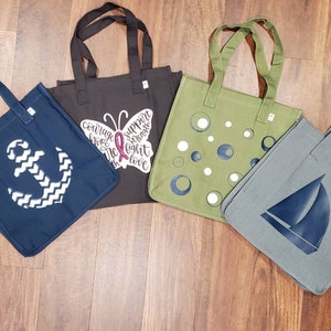Hemp Market Tote Bag: Reusable Grocery Bag with Interior Pocket