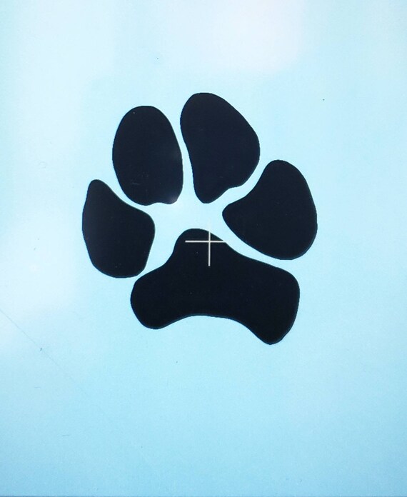 90 Dog Paw Car Decals Dog Paw Decals Dog Paw Sticker Car Etsy
