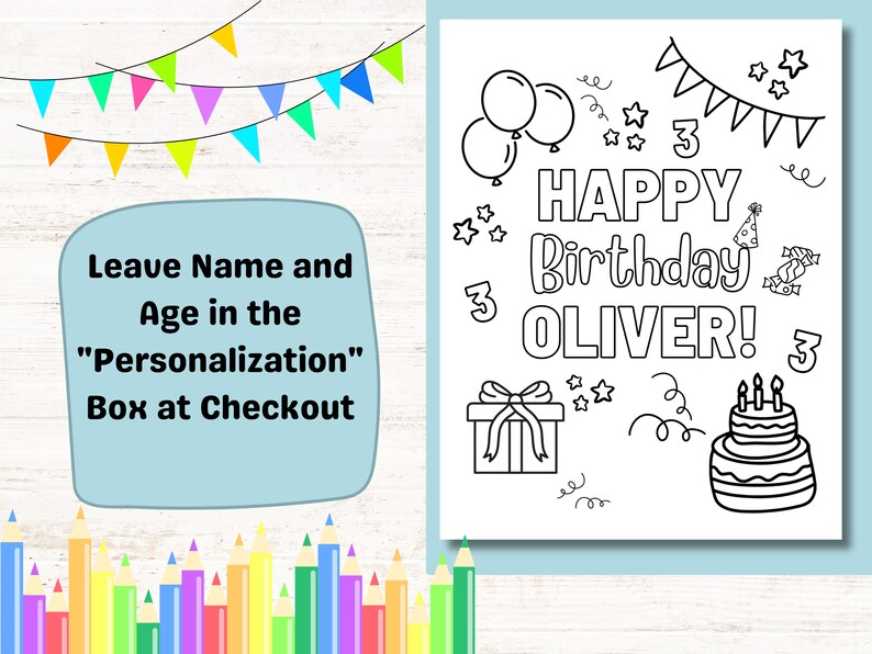 Custom Birthday Coloring Pages - Il 794xN.4989615639 54pe 