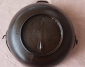 Gatemark Cast Iron Large Scotch Bowl Cleaned Seasoned