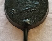 Pre-1890 Antique Cast Iron Gatemark 3-legged Spider Skillet