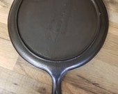 Gatemark Griddle 8 with heat ring Cast Iron Skillet Pot Cleaned Seasoned