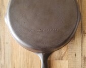 Unmarked 8 10 1 2 quot Skillet Cast Iron Skillet Cleaned Seasoned