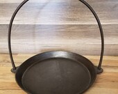 Gypsy Hanging skillet Gatemark Gate mark Cast Iron Skillet Cleaned Seasoned