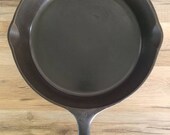 Unmarked Wagner 10 Cast Iron Skillet 11 3 4 inch Cleaned Seasoned